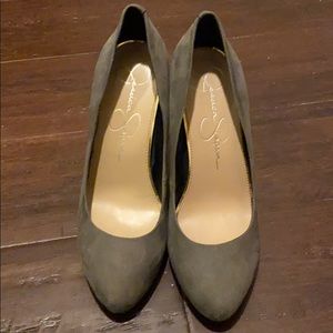 Jessica Simpson suede pumps
